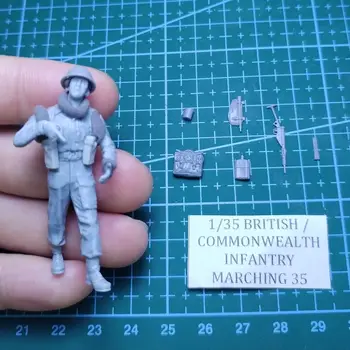 1/35 Фигурка модели из смолы GK, комплект британской армии в разобранном виде и неокрашенный