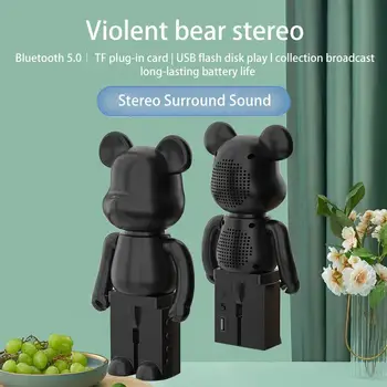 Bluetooth-динамик Violent Bear с гальваническим покрытием и потрясающим градиентным дизайном