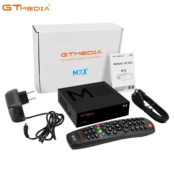 GTMEDIA M7X Поддерживает DVB-S2 SKS/IKS/CS/M3U VCM/ACM Твин-Тюнер lKS & SKS TV Receiver, Программатор Спутникового телевидения Realase Brasil мощностью 70 Вт