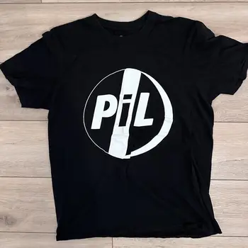 Public Image Ltd. Футболка с логотипом PIL, официально лицензированная Sex Pistols, с длинными рукавами
