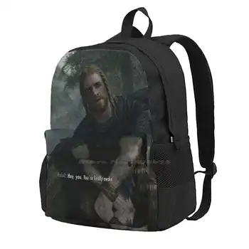 Ralof-Наконец-то проснувшиеся школьные сумки для девочек-подростков, дорожные сумки для ноутбуков Skyrim