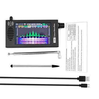 SDR-101 Программно определяемое радио Черное Цифровое радио Из алюминиевого сплава Цифровое радио SDR DSP Цифровая демодуляция CW / AM / SSB / FM /WFM
