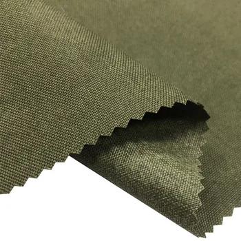 Армейская зеленая нейлоновая ткань с водонепроницаемым покрытием 1050D для защиты от инфракрасного излучения Ткань своими руками