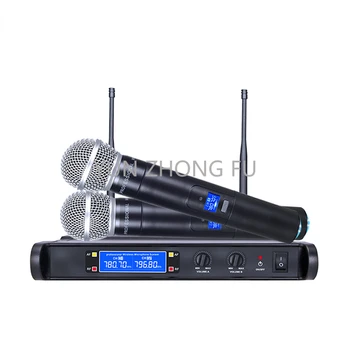 Беспроводной ручной микрофон Gaw-u500 uhf с высококачественным беспроводным микрофоном 