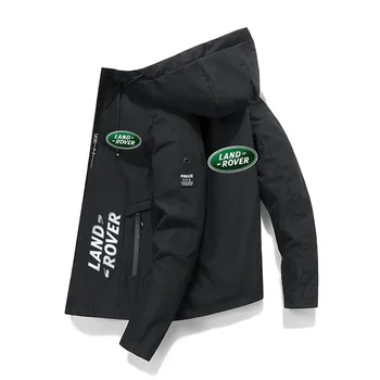 Весна и осень 2022, Новая мужская куртка с логотипом Land Rover Auto, повседневная куртка на молнии, повседневная рабочая куртка, модная спортивная куртка