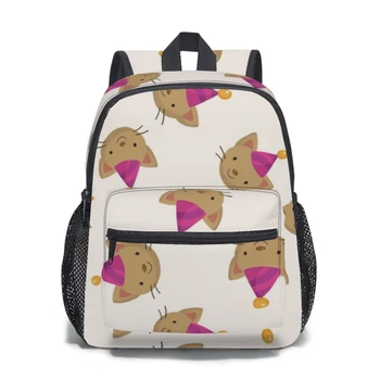 Детский рюкзак с мультяшным котом, школьная сумка для малышей, детский сад, Mochila для мальчиков и девочек 2-5 лет