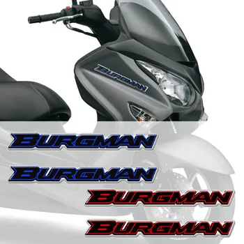 Для Suzuki Burgman 125 200 400 650 Наклейки для скутера Эмблема Значок Наклейки с логотипом Накладка на бак 2018 2019 2020 2021 2022 Мотоцикл