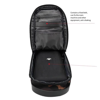 Дорожный багаж, противоударная защитная сумка для хранения, сумка для хранения игровой консоли Steam Deck с противоугонным замком, сумка на молнии
