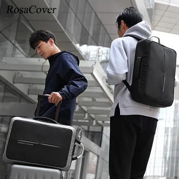 Дорожный рюкзак Большой емкости для подростка-мужчины Mochila, противоугонная сумка, USB-зарядка, 15,6-дюймовый рюкзак для ноутбука, Водонепроницаемый Mochila