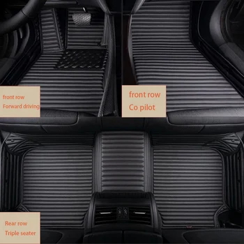 Изготовленный на Заказ Кожаный Автомобильный Коврик Для Пола 100％ Для Luxgen Всех Моделей Luxgen 7 5 U5 SUV Автостайлинг Автоаксессуары Для Стайлинга автомобилей