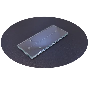 Индивидуальная обработка микрожидкостной стеклянной крошки, ламинарного смешанного нанолипидного капельного чипа Y-типа