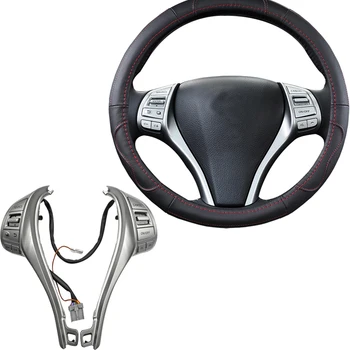 Кнопка круиз-контроля рулевого колеса автомобиля Переключатель громкости звука для Nissan QASHQAI TIIDA X-TRAIL