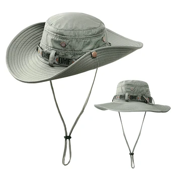 Летняя Рыбацкая шляпа Мужская Женская шляпа с широкими полями, рыболовная кепка с дышащей сеткой, Пляжные шляпы, Солнцезащитная кепка, шляпа с защитой от ультрафиолета на открытом воздухе