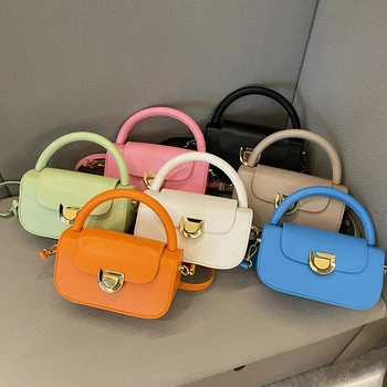 Маленькая полукруглая сумка через плечо в виде седла для женщин, высококачественная роскошная брендовая сумка и портмоне, дизайнерская кожаная сумка через плечо, 8 цветов