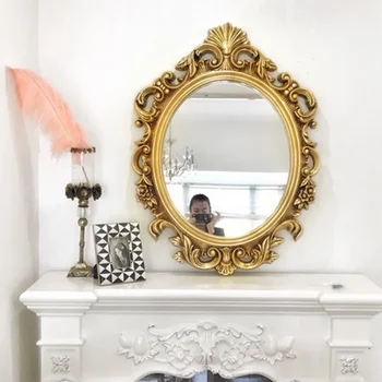 Металлическое дорожное зеркало с небольшим дисплеем для гостиной, Портативная комната, Милые зеркала с гибким экраном, Дизайнерские украшения для спальни Maquiagem
