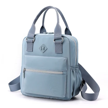 Модный женский рюкзак высокого качества из прочной мягкой ткани, рюкзак для покупок, маленький рюкзак для девочек в красивом стиле, сумка для покупок
