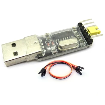 Модуль USB к TTL CH340, последовательный микроконтроллер USB, очиститель кабеля для загрузки, обновление платы кабеля