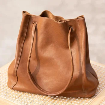 Нишевая женская сумка-мешок, роскошный дизайнерский бренд, модная женская сумка-тоут, большие высококачественные женские сумки-тоут