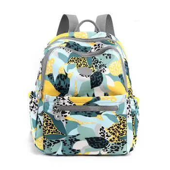 Новый женский рюкзак из ткани Оксфорд, повседневная сумка через плечо большой емкости, простая модная школьная сумка-ранец
