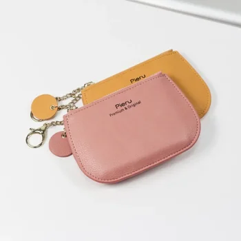 Новый маленький женский кошелек для монет на молнии, многофункциональная сумка для хранения монет, повседневная простая сумка для хранения