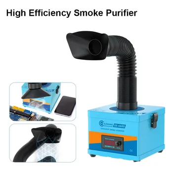 Очиститель дыма SUNSHINE SS-6605 Высокоэффективный вытяжной аппарат для удаления дыма С сильным всасыванием, паяльный поглотитель дыма для обслуживания телефона