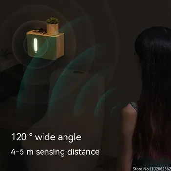 Подходящий датчик ночного видения для водонепроницаемого рулона настенного унитаза Smart Creative Light Box и туалетной бумаги для ванной комнаты