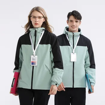 Походная куртка для альпинизма для пары на открытом воздухе, ветрозащитный и водонепроницаемый альпинистский костюм, тактическое непромокаемое пальто