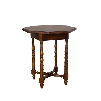 Приставной столик из массива дерева в стиле ретро, диван для гостиной, угловой столик, приставной столик