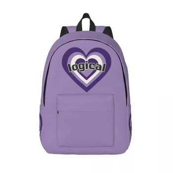 Рюкзак Olivia Rodrigo Logical Guts Purple Heart, женский подростковый рюкзак для средней школы, походный рюкзак для колледжа, холщовые сумки на открытом воздухе