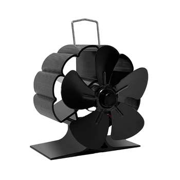 Стильный дизайн, автономный вентилятор для дровяной печи, вентилятор для плиты с тепловым приводом