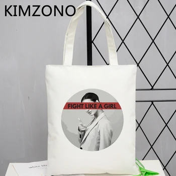 Феминистская хозяйственная сумка shopping cotton shopper recycle bag tote сумка для покупок из ткани bolsa compra tote sac cabas sac toile