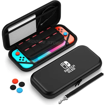 Чехол для переноски Nintendo Switch / OLED EVA Защитный чехол Портативная сумка для хранения игровых аксессуаров для OLED-консоли Nintendo Switch